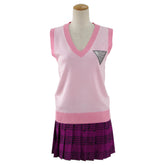 Danganronpa V3: Killing Harmony Kaede Akamatsu Vest Skirt Cosplay Costume - ACcosplay